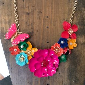Floral Rainbow Necklace